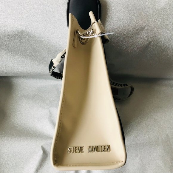 Steve Madden Black Bsantam Tote Bag Purse with Black Coin Purse TikTok Viral - Picture 8 of 11